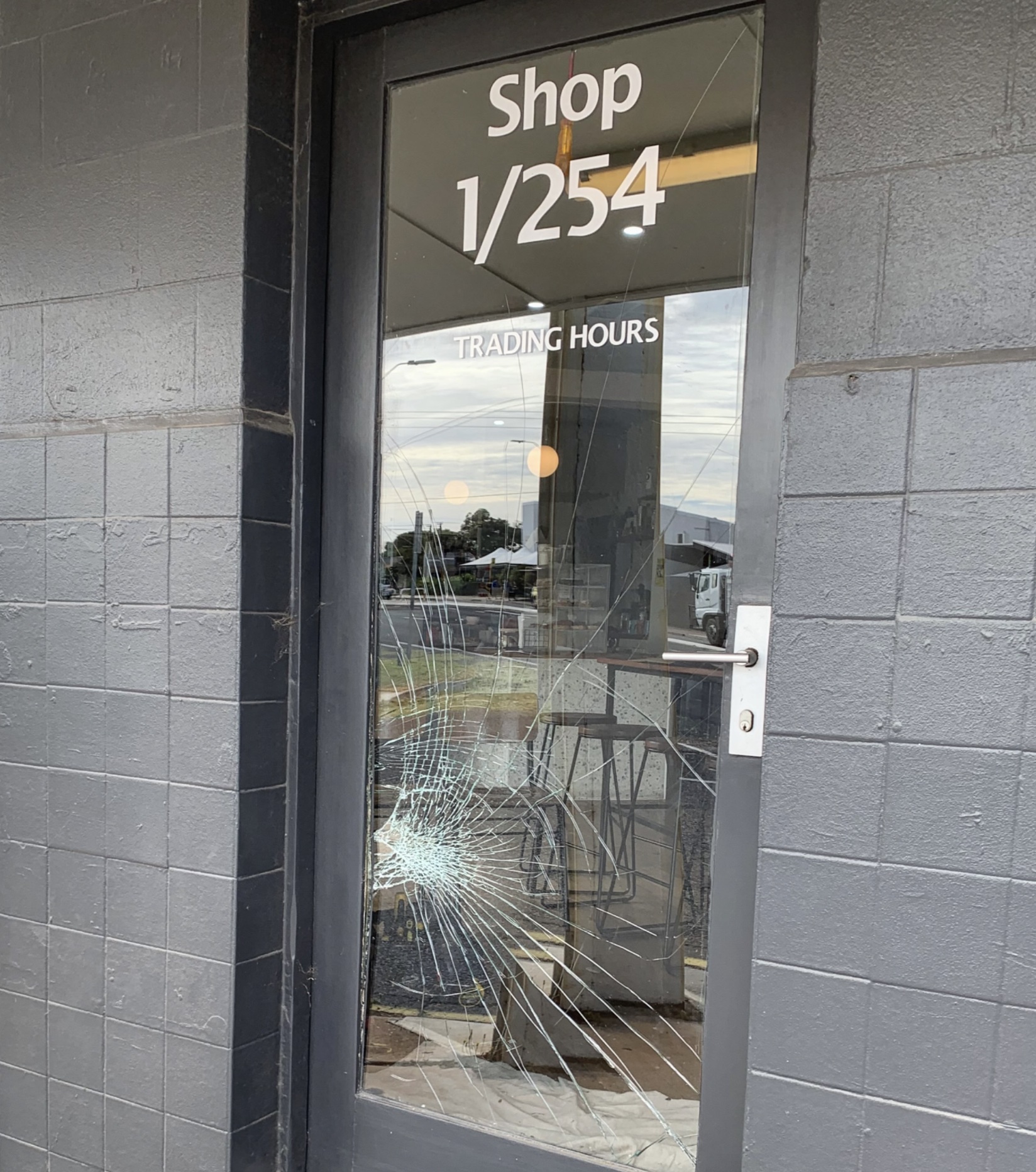 Glass door repair and replacement services by Burnside Glass